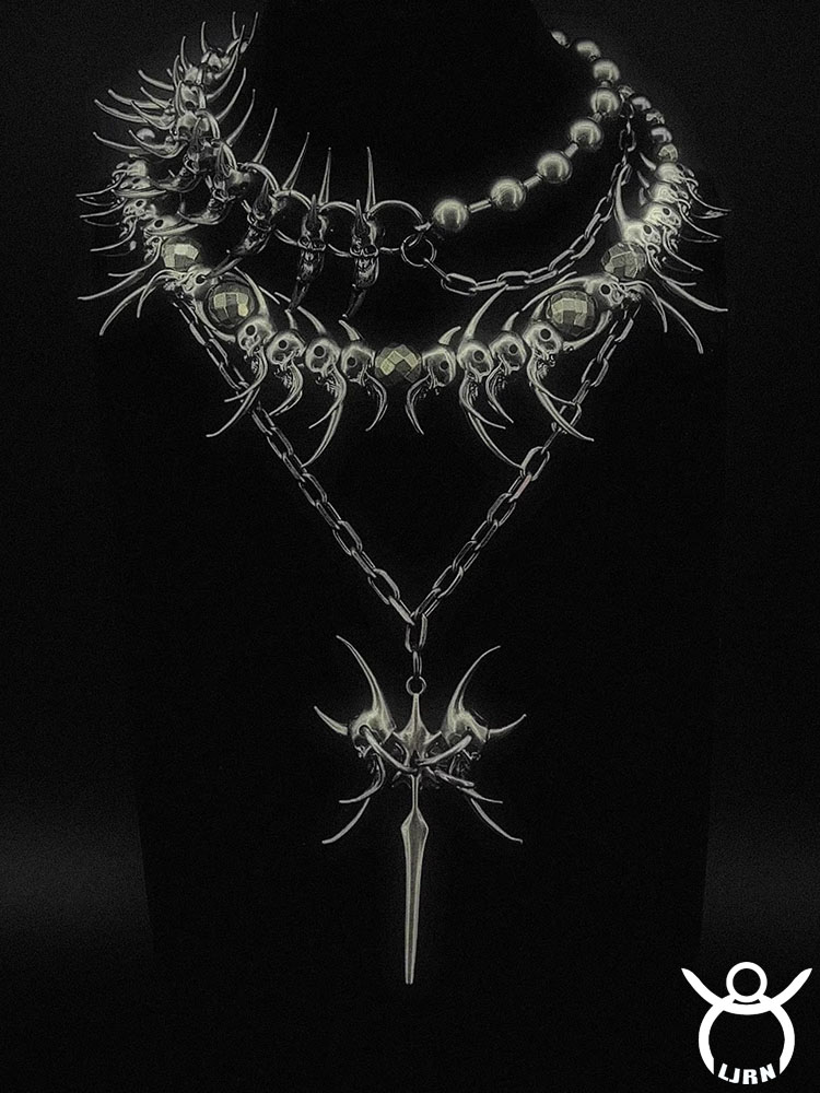 2025 New Punk Necklace Silver  – обзор и цена Men Accessories Neck Chain