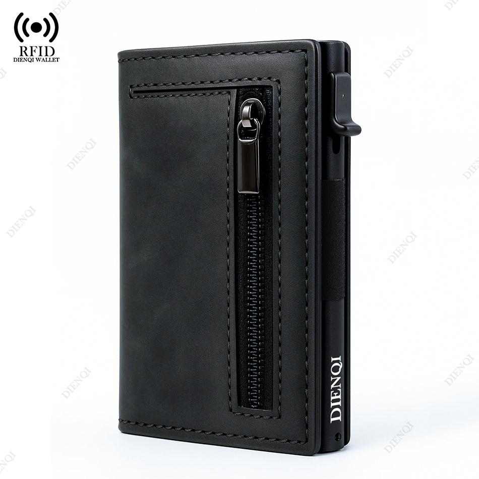Luxury Brand RFID Credit Card  – обзор и цена Card Case Minimalist