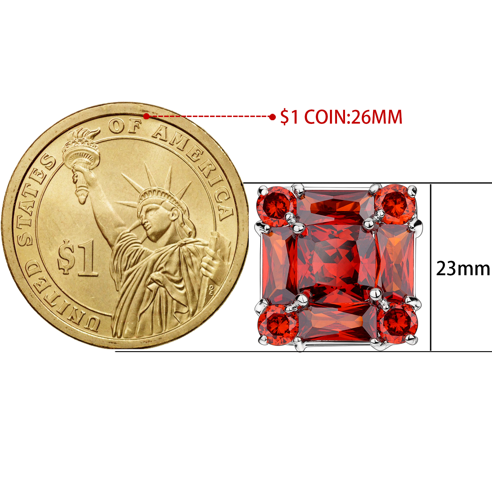 Trendy Cutting Zircon Cufflink – обзор и цена Men'S Accessories Best