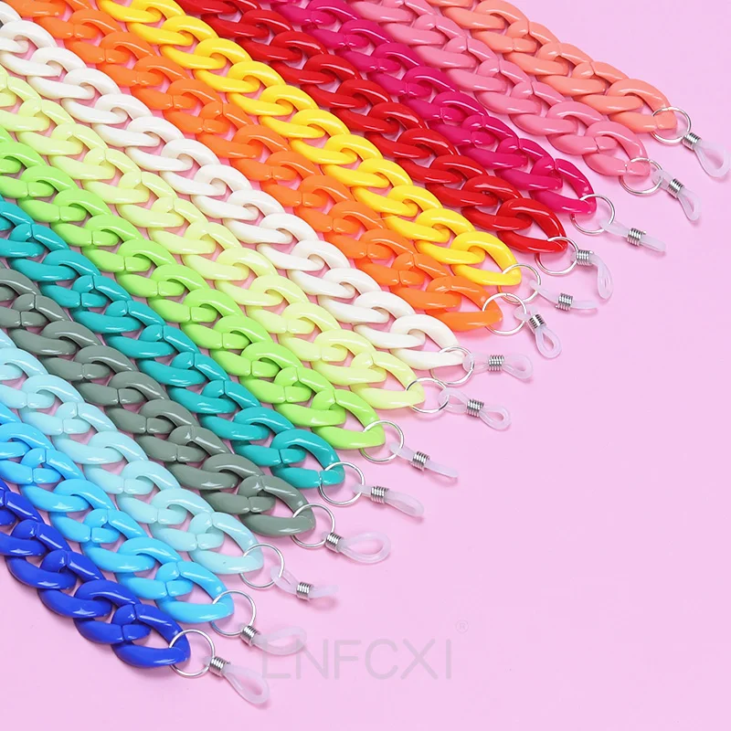 JNPCXI Fashion Acrylic Sunglas – обзор и цена Men Accessories Neck Chain