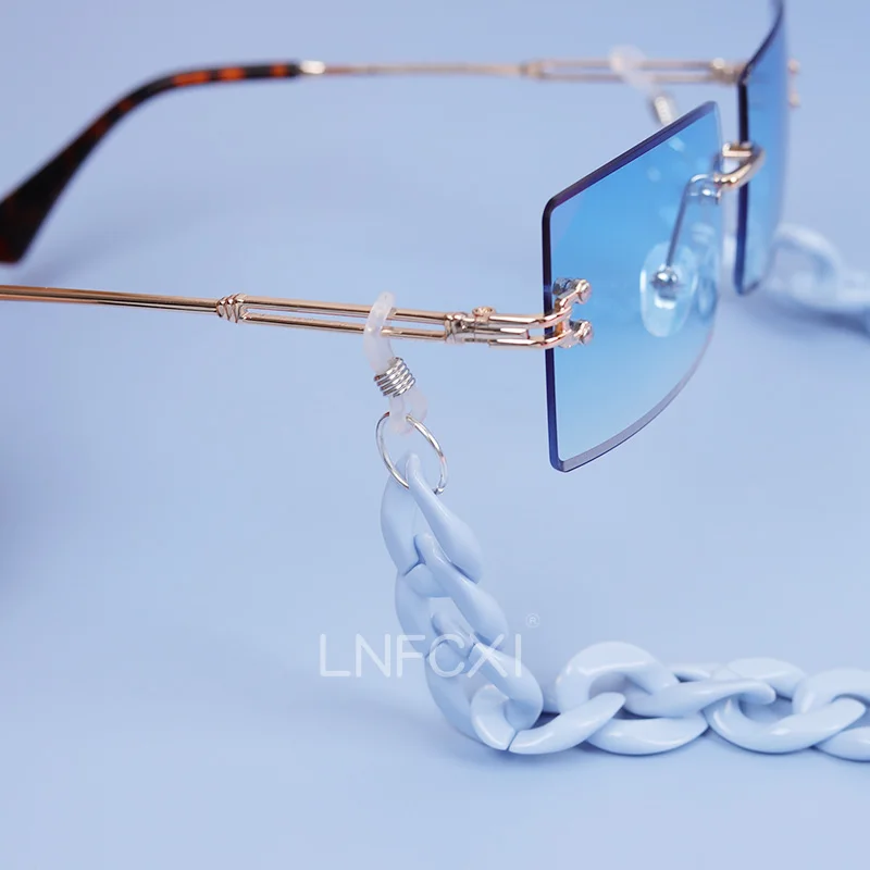 JNPCXI Fashion Acrylic Sunglas – обзор и цена Men Accessories Neck Chain