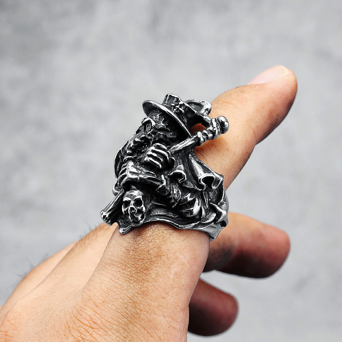 Raven Scythe Men Rings 316L St – обзор и цена Men'S Accessories Best