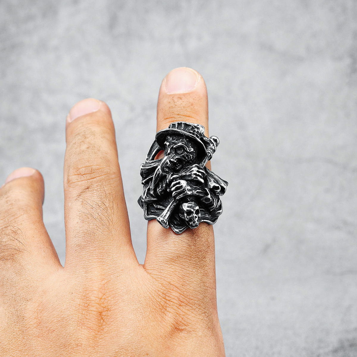Raven Scythe Men Rings 316L St – обзор и цена Men'S Accessories Best