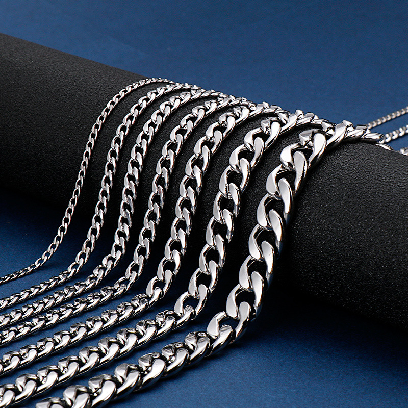 925 sterling silver plated Fla – обзор и цена Men Accessories Neck Chain