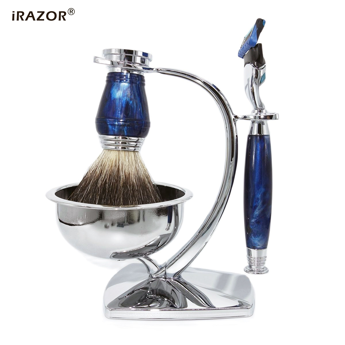 iRAZOR Royalblue Safety Razor  – обзор и цена Men Accessories Combo Gift