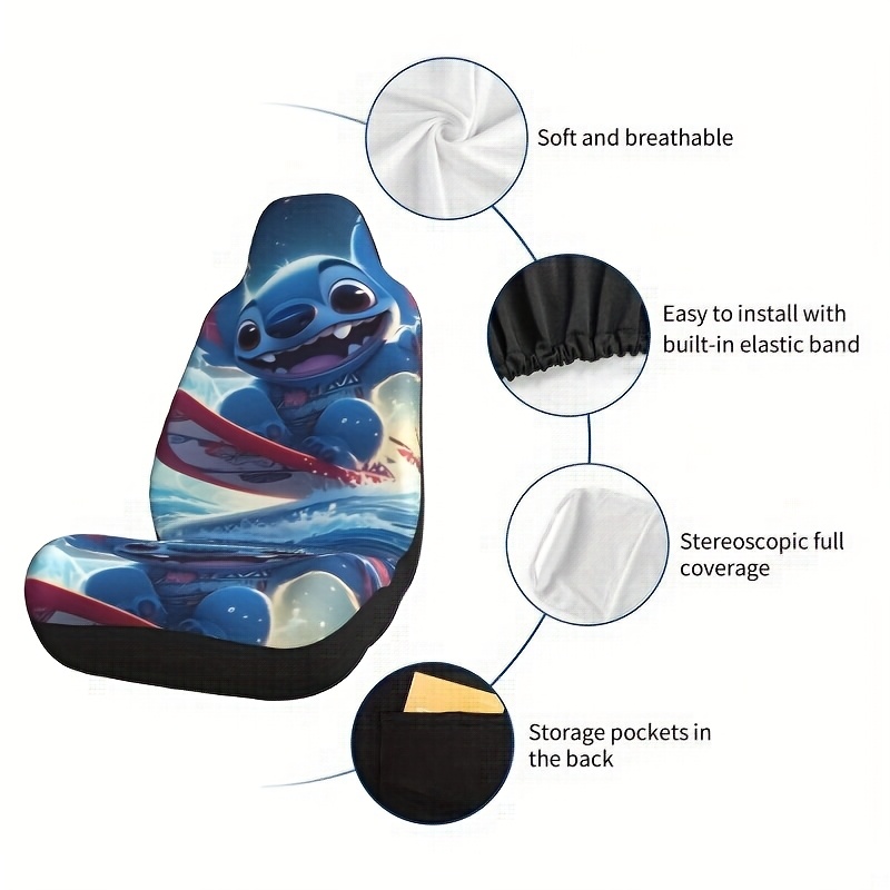 Stitch Pattern Design Car Seat – обзор и цена Men'S Accessories Vans