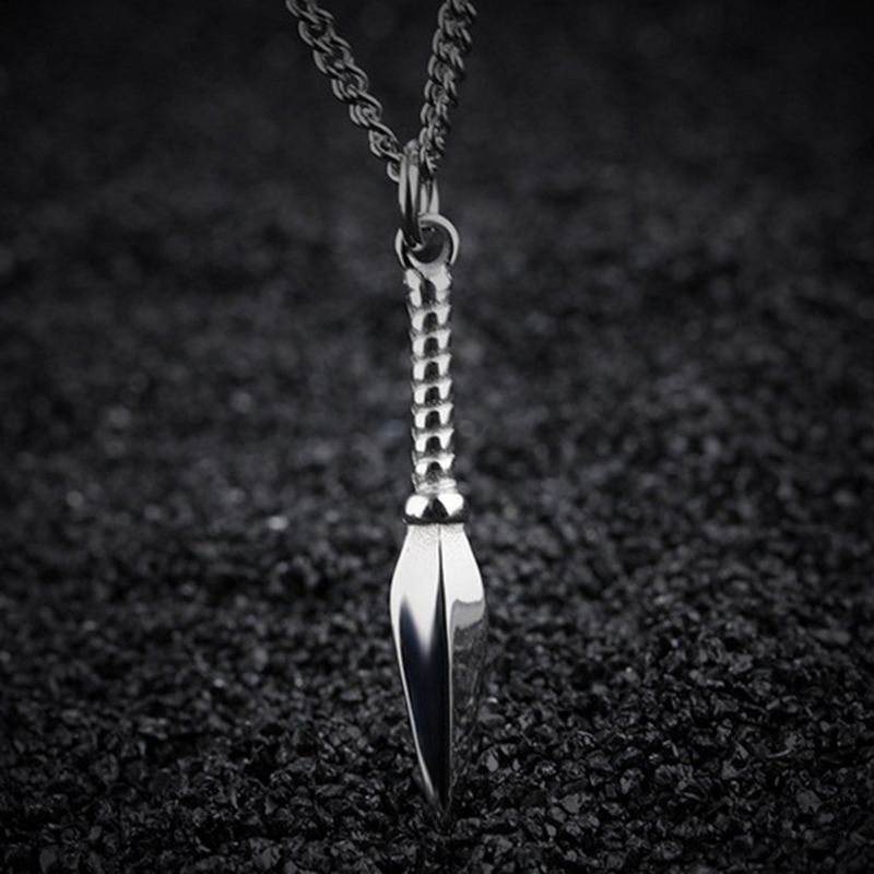 Spear Pendant Necklace For Men – обзор и цена Men Accessories Neck Chain