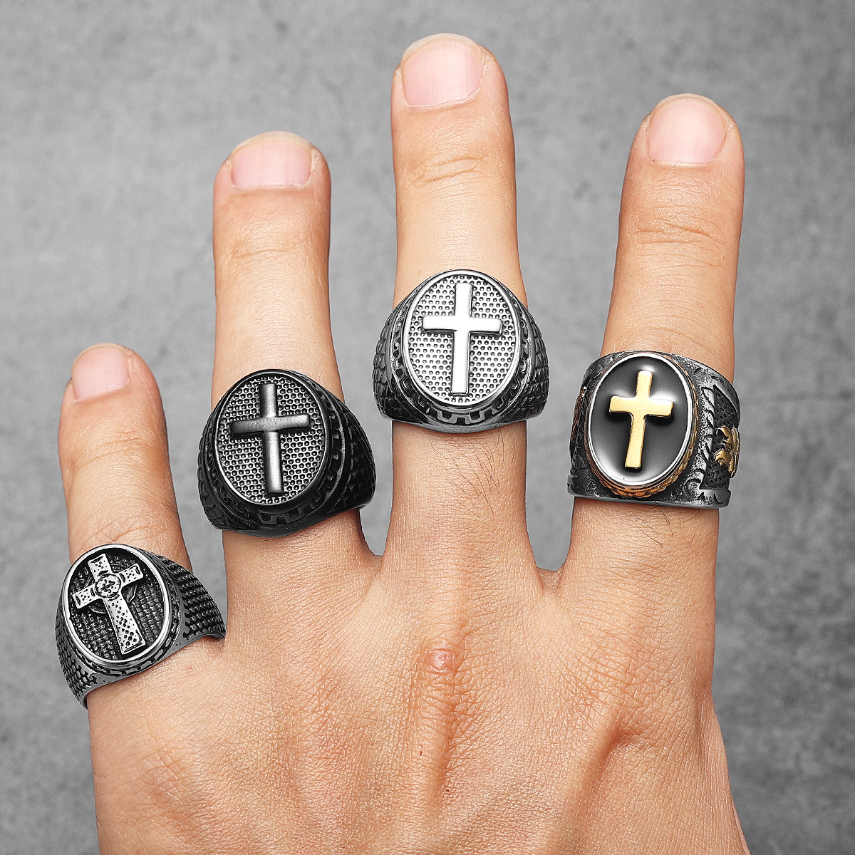 Praying Hands Cross Jesus Hear – обзор и цена Men'S Accessories Hand Bands