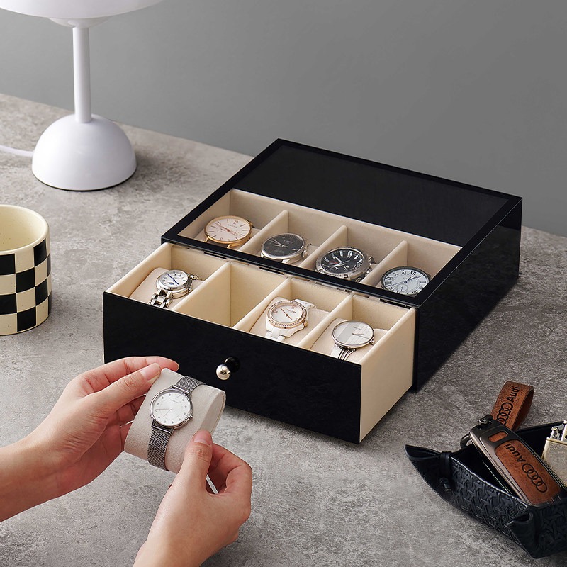 Plastic Watch Boxes Luxury 5/8 – обзор и цена Men Accessories Drawer