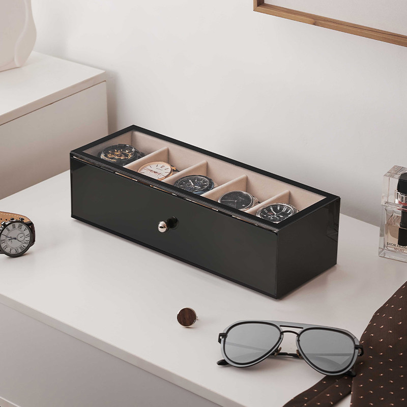 Plastic Watch Boxes Luxury 5/8 – обзор и цена Men Accessories Drawer