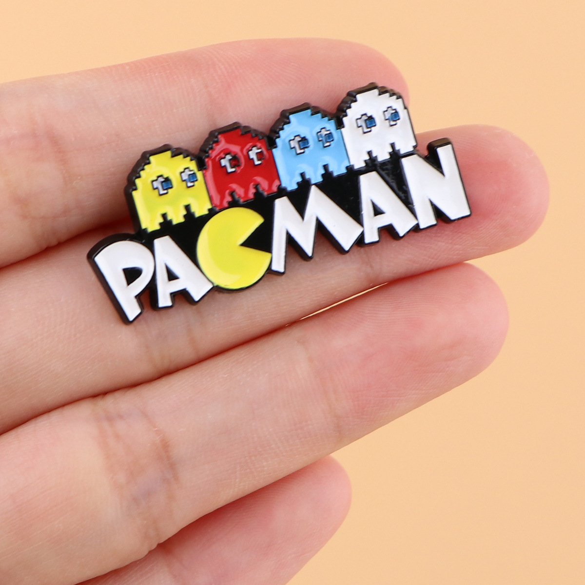 Pac-Man Game Brooch Pin Badge  – обзор и цена Men'S Accessories Backpack