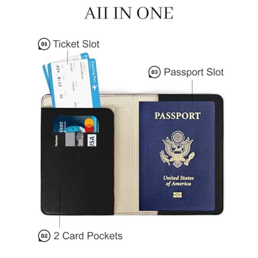 Passport Holder for Travel Ess – обзор и цена Men'S Accessories Essentials