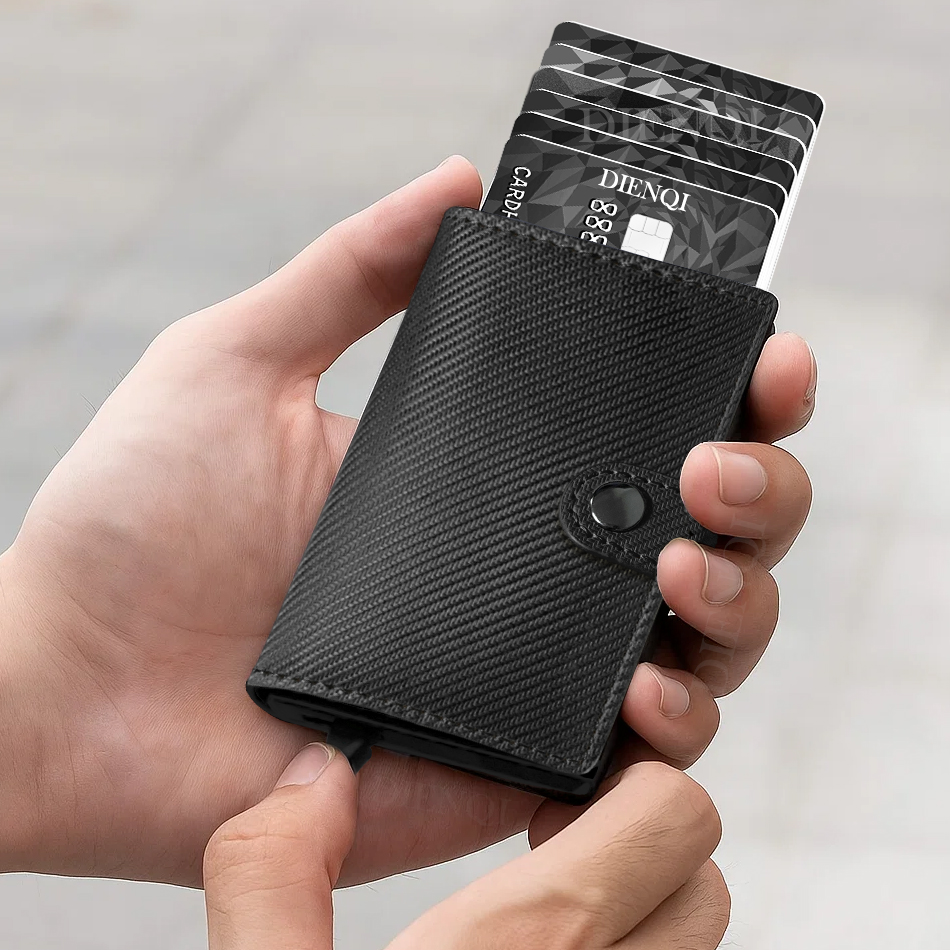 PU Leather Business Card Holde – обзор и цена Card Case Minimalist
