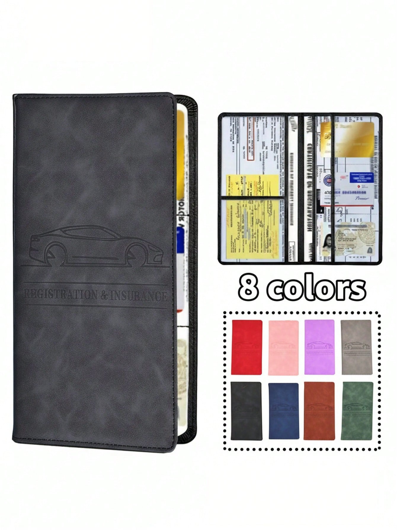 1/2pcs Car Registration & Insu – обзор и цена Men'S Accessories Essentials