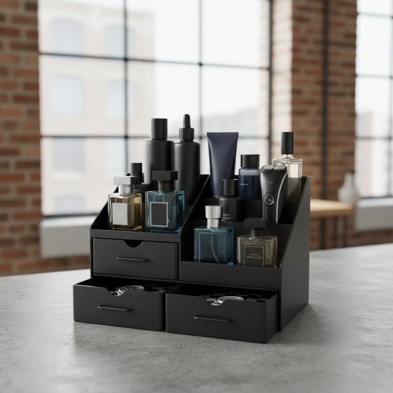 3-in-1 Men’s Perfume Organizer – обзор и цена Men Accessories Drawer