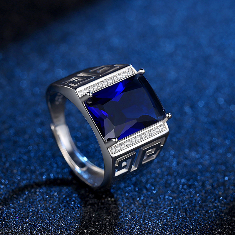 Trendy Men Ring 925 Silver Jew – обзор и цена Men'S Accessories Hand Bands